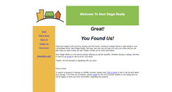 Desktop Screenshot of nextstagerealty.com